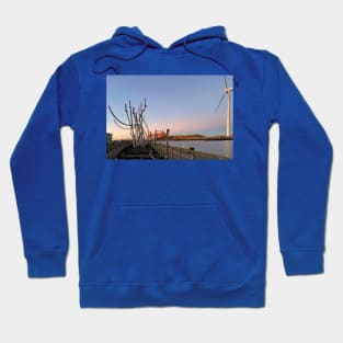 Sunset on the River Blyth Hoodie